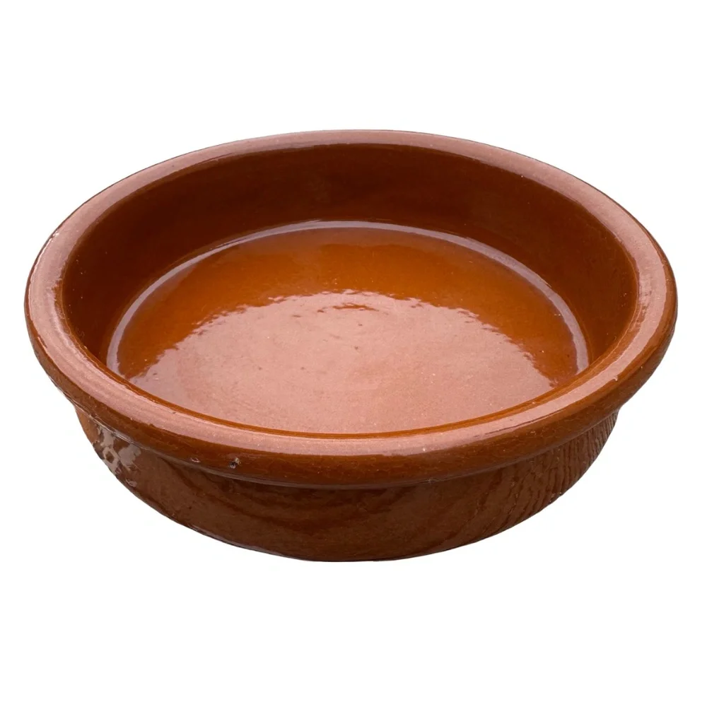 WILLIAMS SONOMA Terracotta Glazed Clay Dish 6” Cazuela Tapas Mexico